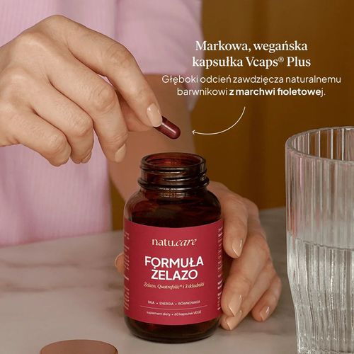 Natu.Care Formuła Żelazo 60 kaps. na Arena.pl
