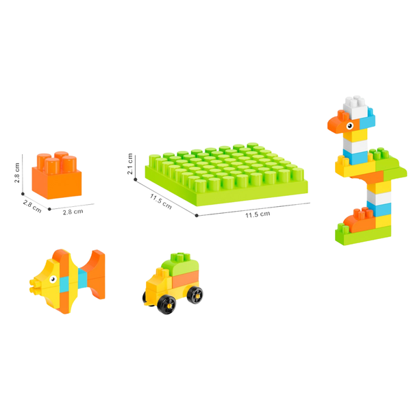 Klocki Dla Dzieci 170 Elementów Technok  7921 zdjęcie 5