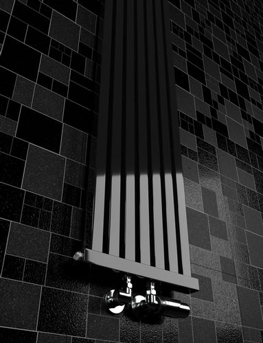 Grzejnik dekoracyjny RADIATOR 160x61 CZARNY POŁYSK na Arena.pl