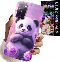 ETUI DO SAMSUNG GALAXY S20 FE - SŁODKA PANDA WZORY DLA DZIECI + SZKŁO