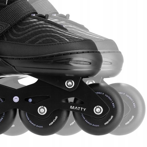 Rolki łyżworolki rekreacyjne dla młodzieży i dorosłych roz.reg.35-38 Spokey na Arena.pl