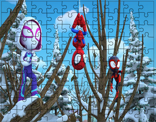 Puzzle Spidey i Przyjaciele na Arena.pl