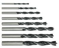 wiertła do drewna 3-10mm 8 sztuk - w-22380