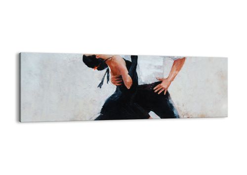Obraz Na Płótnie - Tango Tancerze  - 90X30 Cm - Ab90X30-3771 na Arena.pl