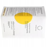 Witamina C (ekstrakt z dzikiej róży)1000 mg + KOLAGEN rybi 1000 mg COLWAY