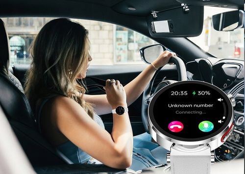 SMARTWATCH DAMSKI ZEGAREK Z POMIAREM CUKRU EKG GLUKOZA CIŚNIENIE ROZMOWY PL na Arena.pl