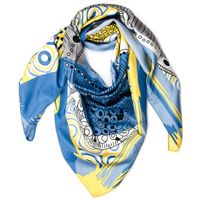 Chusta damska apaszka pod szyję lekka elegancka