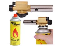 Palnik gazowy żeliwny auto zapłon + kartusz 400ml