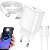 ŁADOWARKA SIECIOWA PD 45W SZYBKIE ŁADOWANIE DO SAMSUNG + KABEL USB-C 1,5 M