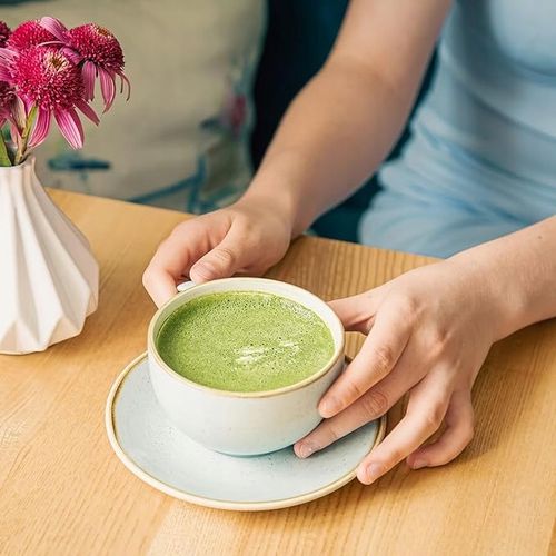 Matcha Box 4-częściowy zestaw do matchy Miotełka 2x Łyżeczka Podstawka na Arena.pl