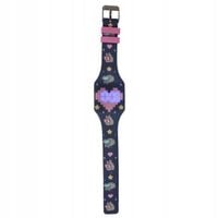 PUSHEEN zegarek na rękę cyfrowy, silikonowy GRANATOWY