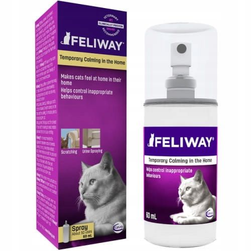 Feliway Classic Spray 60 ml Feromony relaksacyjne zdjęcie 2