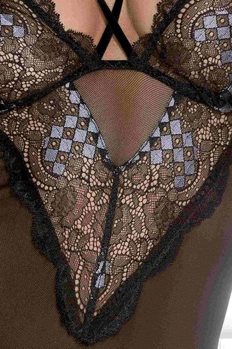 bielizna-giorgia body black l/xl - casmir na Arena.pl