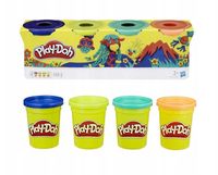 Zestaw Ciastolina Play-Doh masa plastyczna 4 tuby 448g