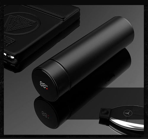 kubek termiczny termos smart led 500ml czarny na Arena.pl