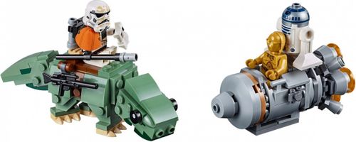 Lego Star Wars Kapsuła ratunkowa kontra Dewback na Arena.pl