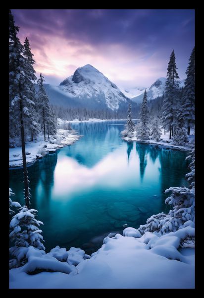 Plakat 20x30cm Górzyste Prześwity zdjęcie 2