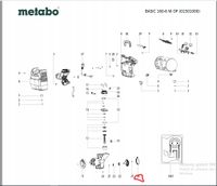 METABO PASEK ZĘBATY BASIC 160 6 W OF 344260450