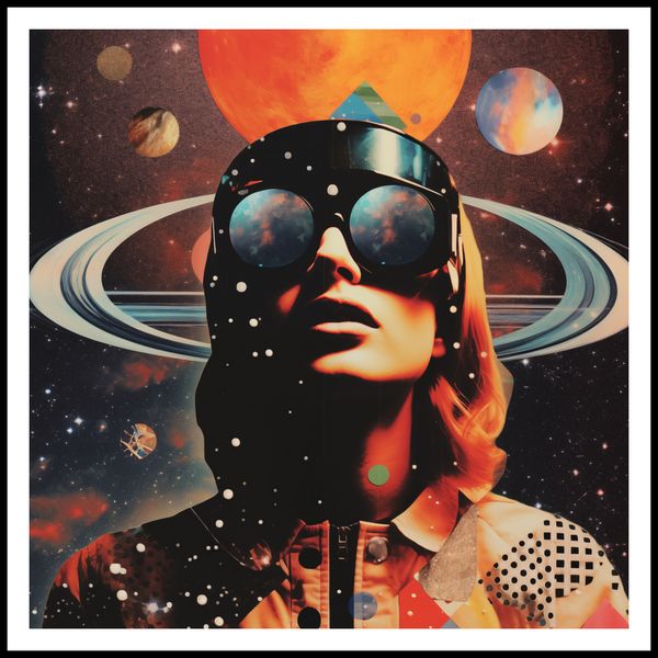 Plakat 80x80cm Kosmiczne Wizje zdjęcie 3