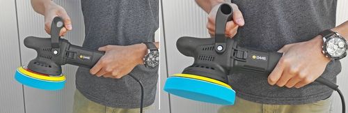 POLERKA SAMOCHODOWA MIMOŚRODOWA OSCYLACYJNA DA Z REGULACJĄ 3 X GĄBKA MP0446 na Arena.pl