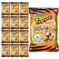 Tygryski Chrupki kukurydziane 90 g x 12 sztuk
