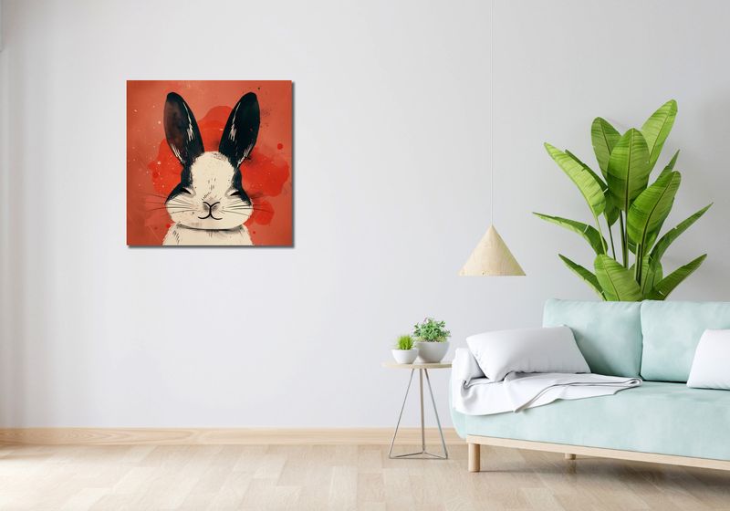 Obraz 70x70cm Uśmiech! zdjęcie 2