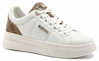 Guess Damskie Sneakersy FLFWLLFAL12 Biały R38