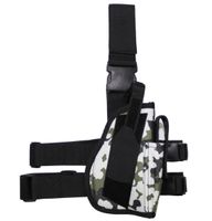 Kabura na pistolet na udo snow camo prawa