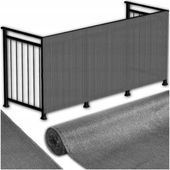 SIATKA CIENIUJĄCA 1,5x50m MASKUJĄCA 140g/m2 OSŁONA NA OGRODZENIE+100