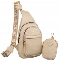 saszetka damska z dodatkową portmonetką - rovicky