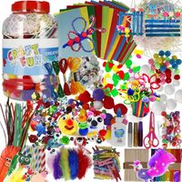 ZESTAW ARTYSTYCZNY KREATYWNY DLA DZIECI PLASTYCZNY OGROMNA TUBA XXL