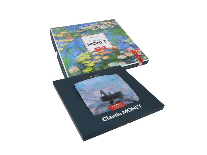 Szal - C. Monet, Wschód słońca (CARMANI) zdjęcie 3