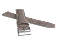 LAVVU Wyściełany beżowy szyty pasek CLASSIC z luksusowej skóry Top Grain - 22