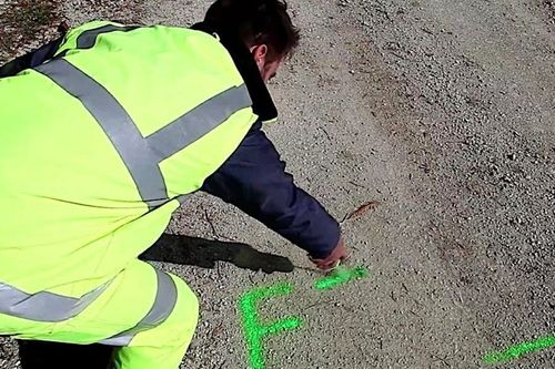 FARBA GEODEZYJNA SPRAY SOPPEC TRACK MARKER 12szt na Arena.pl