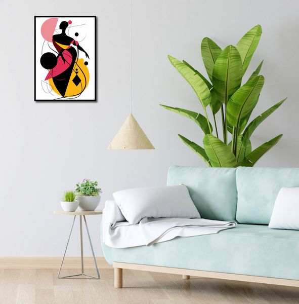 Plakat 40x55cm Sylwetka Gracji zdjęcie 4