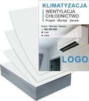 Ulotki A4 5000szt reklamowe firmowe KLIMATYZACJA WENTYLACJA dużo wzorów