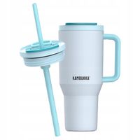 Kubek termiczny ze słomką Kambukka RIO 950 ml - Frosty Coconut