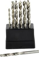 Geko G38214 wiertła HSS do metalu 1-10 mm zestaw 19 szt