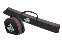 ZESTAW POKROWIEC TORBA NA NARTY+BUTY GRAFIT 180