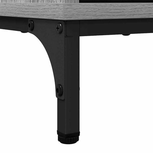 Bufet z szufladą Szary dąb sonoma 89,5 x 33 x 82 cm na Arena.pl