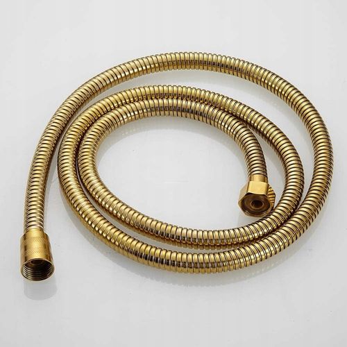 WĄŻ PRYSZNICOWY ZŁOTY 150CM na Arena.pl