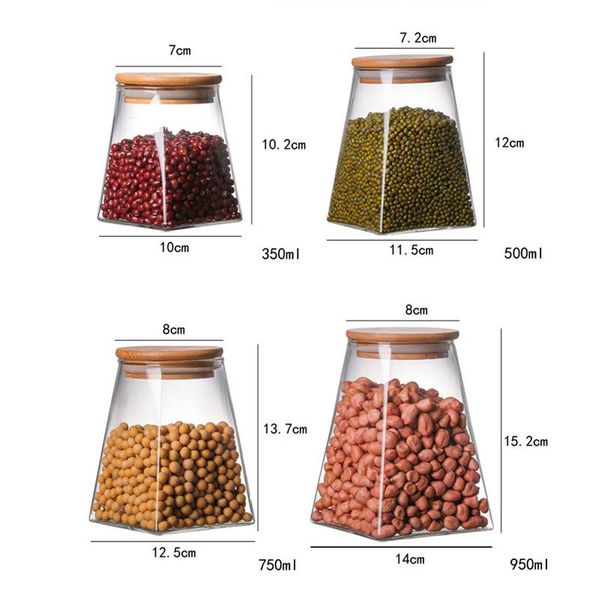 Pojemnik Do Żywności - Słoiki - Zamykane - MODERN C 750ml zdjęcie 6