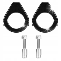 UCHWYT MOCOWANIE LAMPY LED NA RURĘ 41MM CZARNE