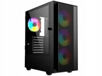 Obudowa Fornax Gembird 4000 Midi Tower ATX Czarna ARGB