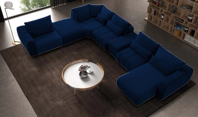 Narożnik modułowy ROMA do salonu łączący styl nowoczesny z eleganckim! zdjęcie 4