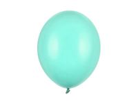 Balony pastelowe jasne zielone miętowe strong, 30 cm 10 szt.
