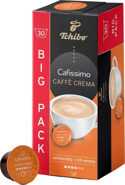 TCHIBO CAFISSIMO CAFFE CREMA VOLLMUNDIG 30 kapsli zdjęcie 1