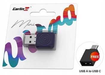 Bezprzewodowy CarPlay Android Auto Adapter Carlinkit Mini Ultra 2w1 na Arena.pl