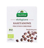 EKOWITAL Pieczywo chrupkie kasztanowe bezglutenowe BIO 100 g