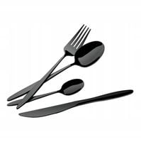 2X SZTUĆCE 24 ELEM. BERLINGER HAUS BH-3063 POŁYSK SHINY BLACK